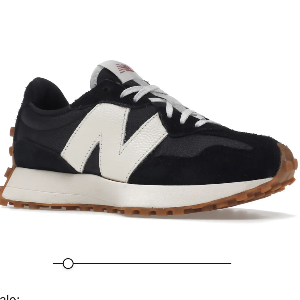 New Balance 327Black White Gum M Size 8 W Size 9.5
